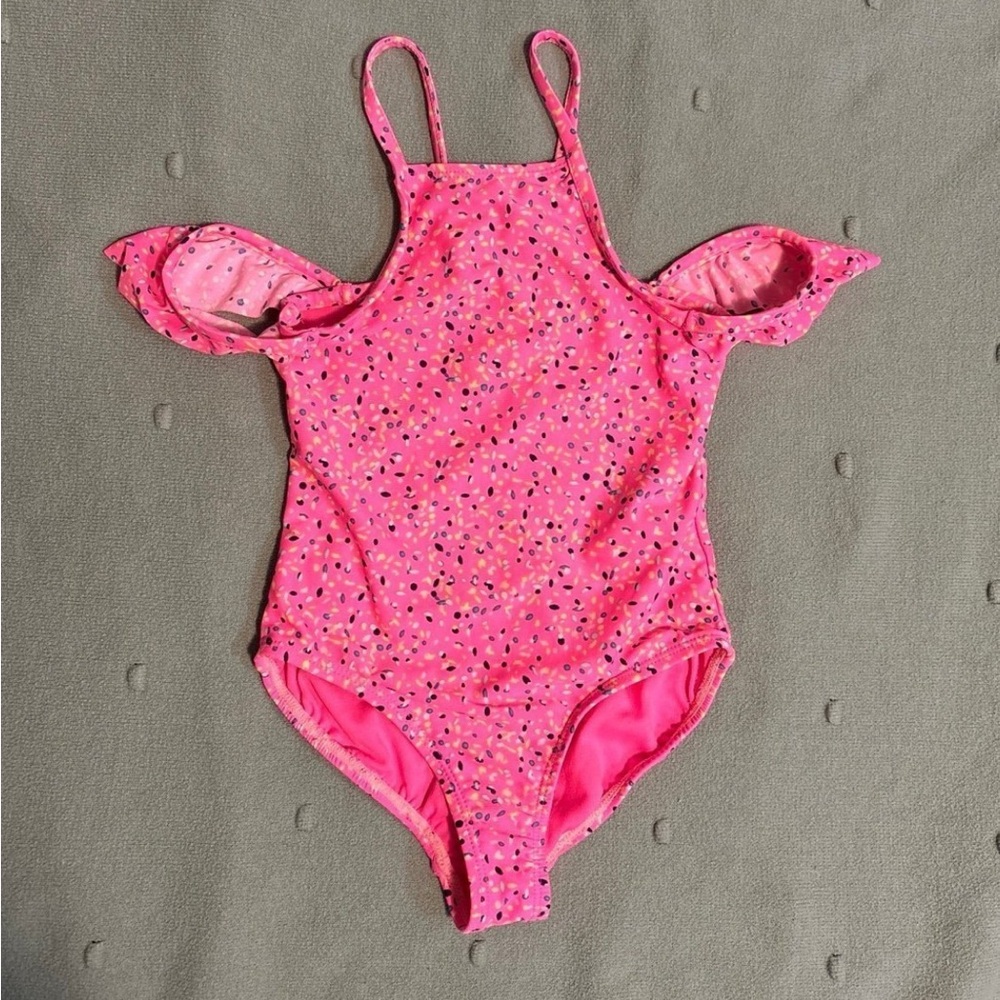 Gap cold shoulder toddler swimsuit